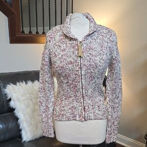 Chunky Knit Zip-Up Sweater from Tommy Hilfiger